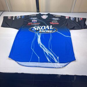VINTAGE SKOAL RACING Outer Circle NHRA HOTROD DRAG SNAKE RACING JERSEY SHIRT XXL
